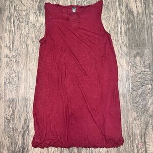 FOX Sleeveless Red Top